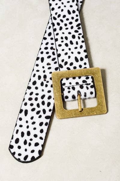 CLASSIC OVERSIZED SQUARE BUCKLE BELTS | 40BT604