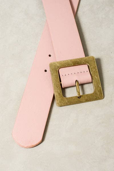 CLASSIC OVERSIZED SQUARE BUCKLE BELTS | 40BT604